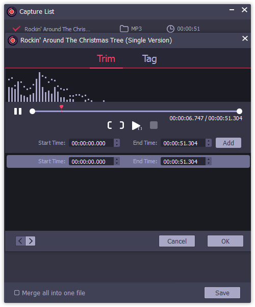 音声をwindowsコンピュータに保存する