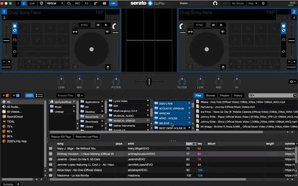 serato djでspotifyを使用する