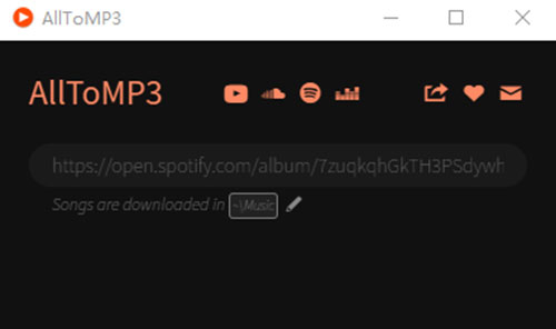 alltomp3 spotifyからmp3へのコンバーター無料