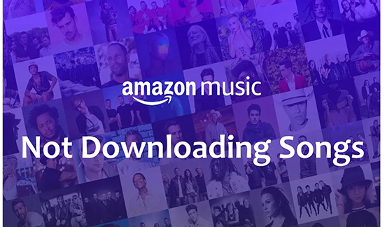 amazon musicがダウンロードできない