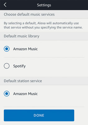 alexaでamazon musicアプリスリープタイマー
