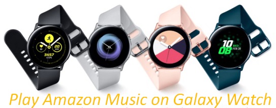 galaxy watchのamazon music