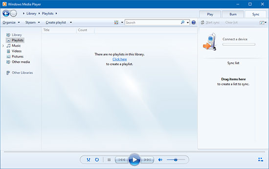 windows media playerでamazon musicをsony walkmanに同期する