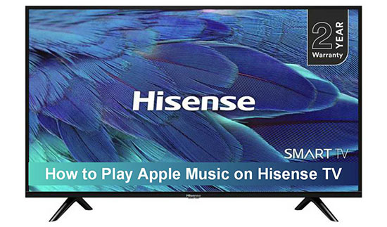 hisense tvでapple musicを再生する方法