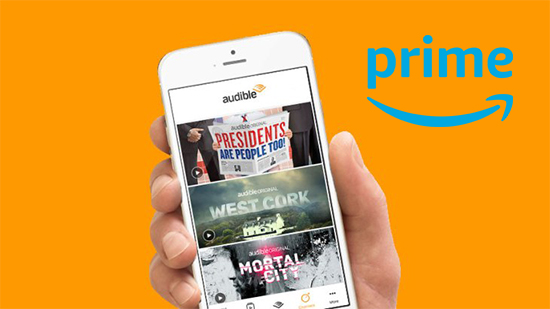 amazon primeのaudibleブック