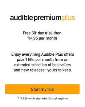 無料体験でaudibleの無料クレジットがもらえる