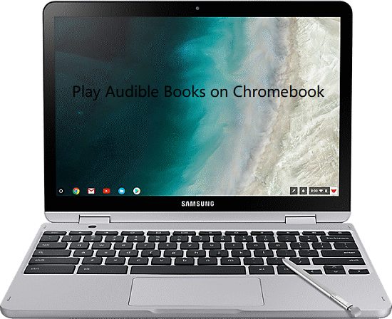 chromebookでaudible