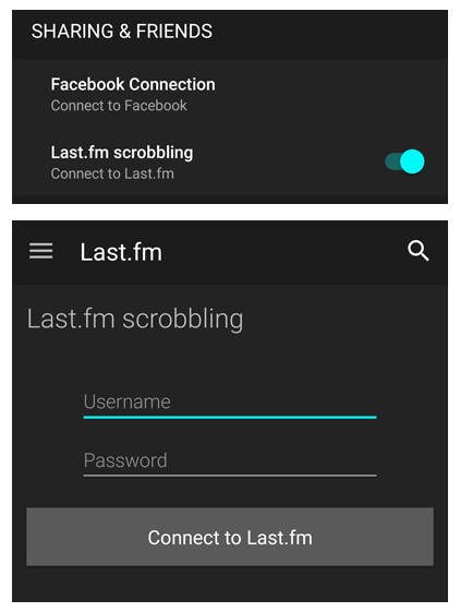 iosでtidalをlast fmに接続する