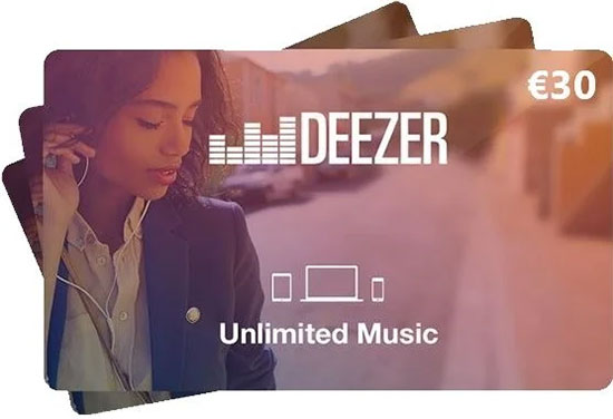 ギフトカードでdeezer premiumを無料にする