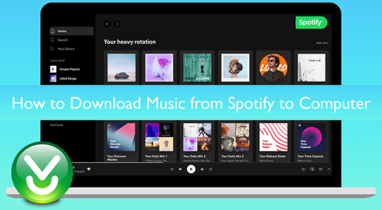 spotifyからコンピューターに音楽をダウンロードする