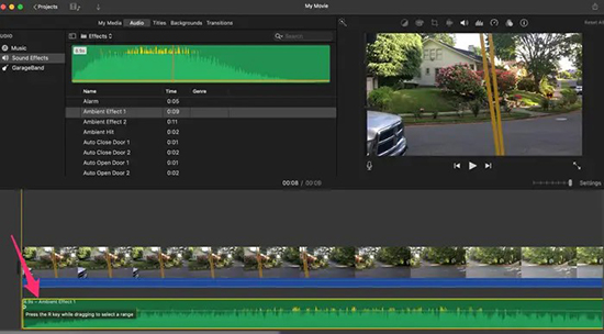 spotifyの音楽を動画に追加する
