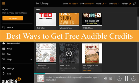 audibleクレジットを無料で取得する方法