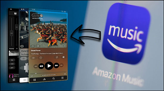 amazon musicをpowerampに取り込む