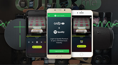 ampmeで複数のデバイスでspotifyを再生する