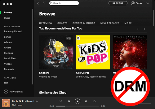 spotify drm除去