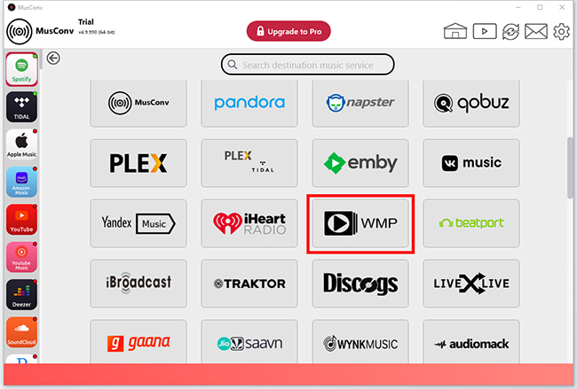 spotifyプレイリストをwindows media playerに転送する