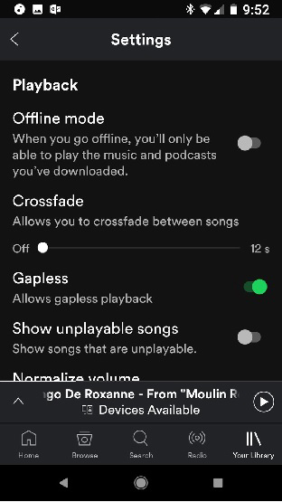 android/iphoneでspotifyをオフラインで聴く