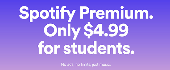 spotify premium学割