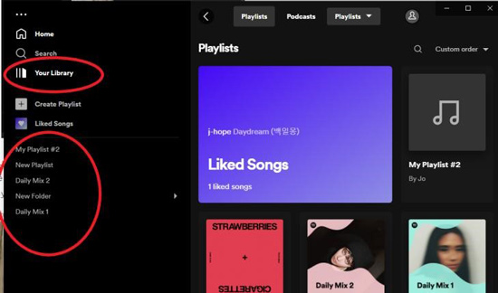 あなたのライブラリからspotifyプレイリストを削除する