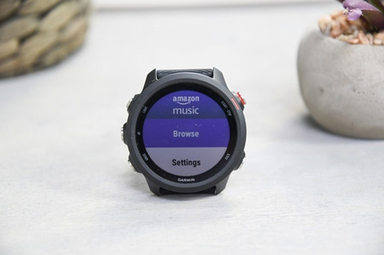 garmin watchにamazon musicを同期させる