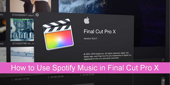 final cut pro Xでspotifyの音楽を使う